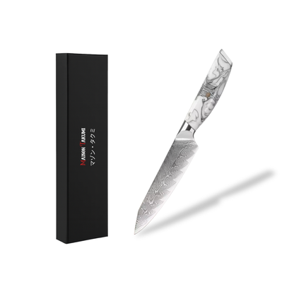 Couteau De Cuisine Japonais - Utilitaire - Edition Tenshi Blanc