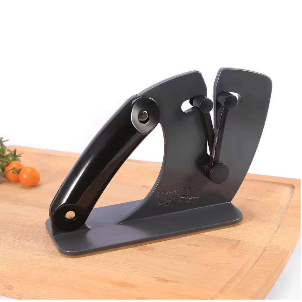 Aiguiseur de couteaux à angle automatique – Noir