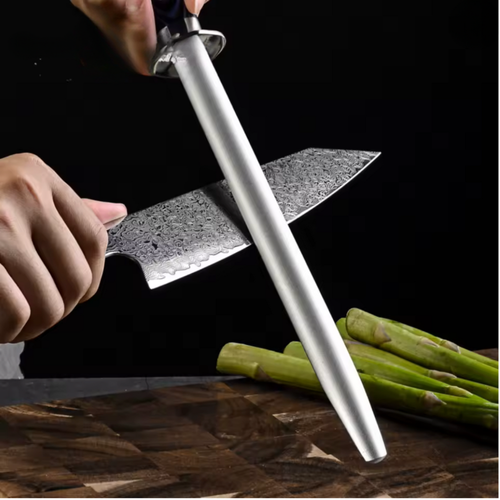 Fusil A Aiguiser Professionnel – Acier inoxydable (38 cm)