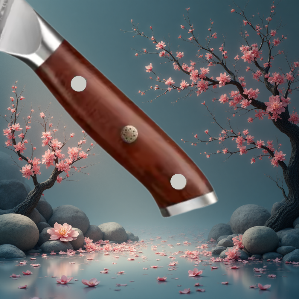 Coffret de 4 Couteaux de Cuisine Acier Damas – Édition Mokuzai