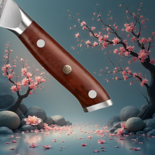 Coffret de 4 Couteaux de Cuisine Acier Damas – Édition Mokuzai