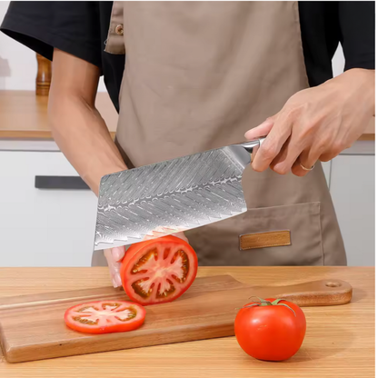 Couteau de Cuisine Japonais - Cleaver - Edition Tenshi Blanc