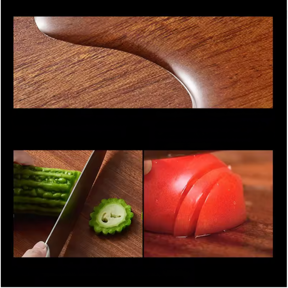 Planche à Découper en Bois d’Ébène – Maison Takumi 33 / 23 / 2,2 cm