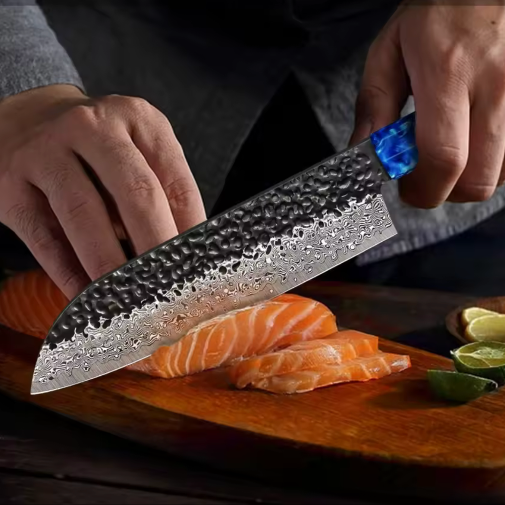 Coffret de 3 Couteaux de Cuisine Professionnels –  Édition Aoki