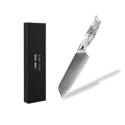 Couteau De Cuisine Japonais - Gyuto - Edition Tenshi Blanc